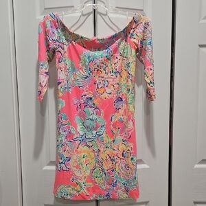 Lilly Pulitzer Colorful Floral Dress